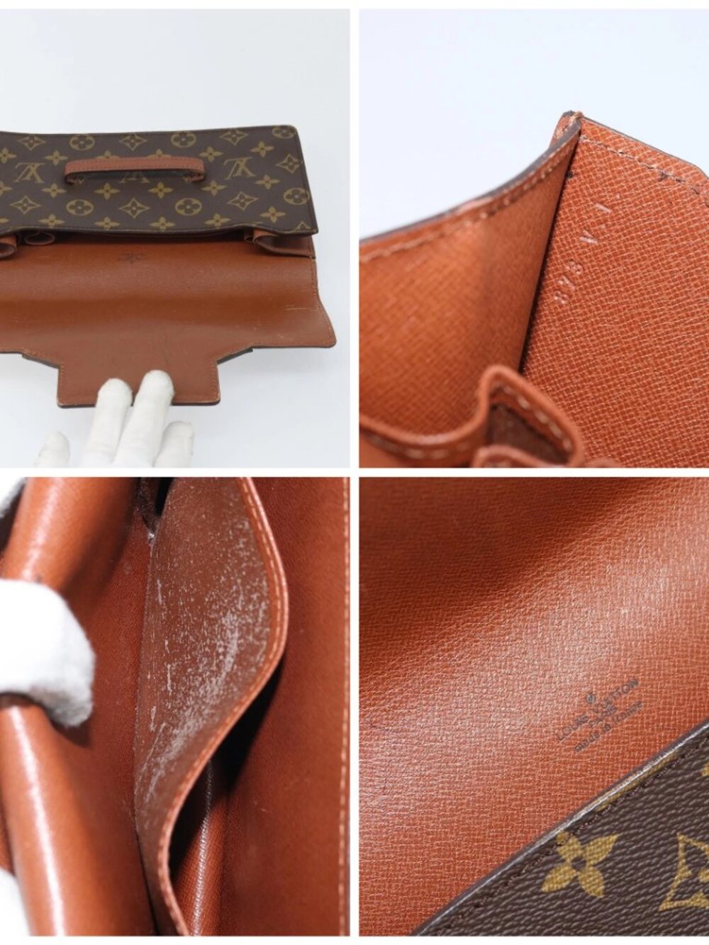LOUIS VUITTON Monogram Chaillot Clutch Bag M51786 LV Auth 169992 - Picture 15 of 16